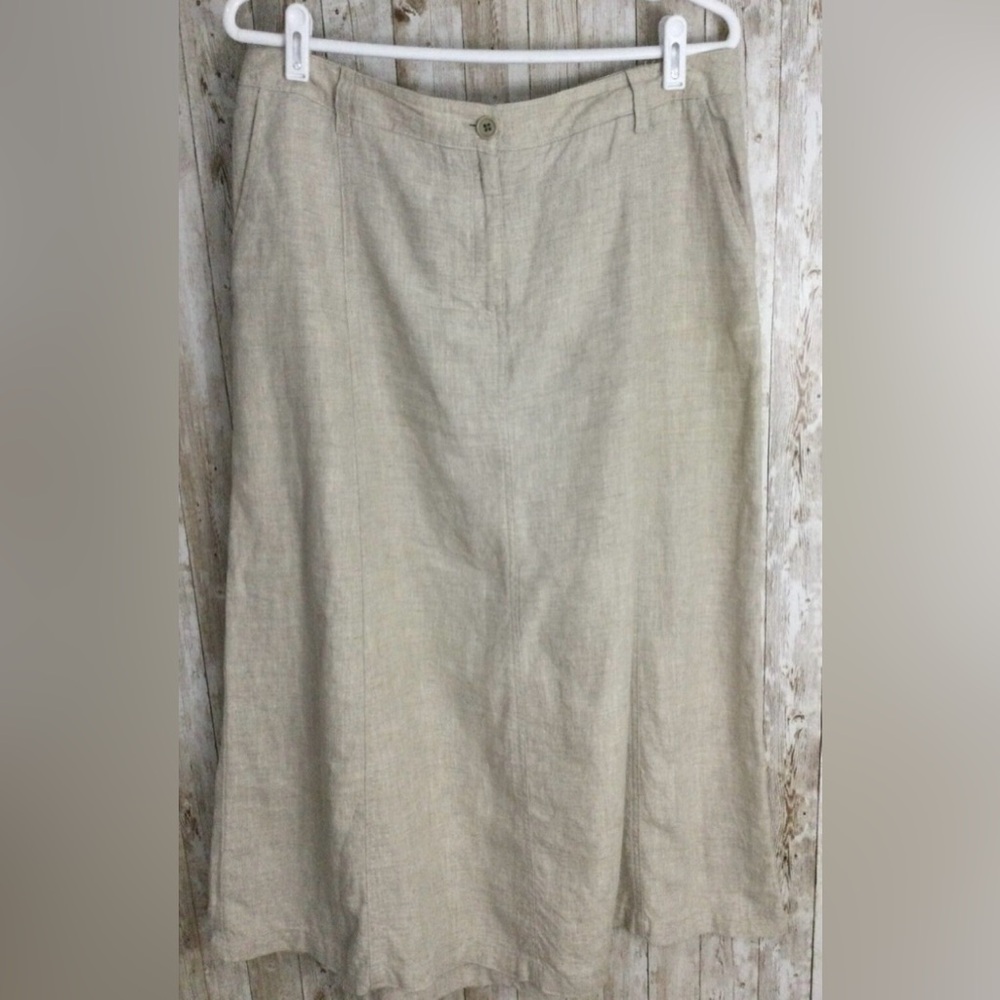 Talbot Women’s 100% Linen Skirt - very good condition